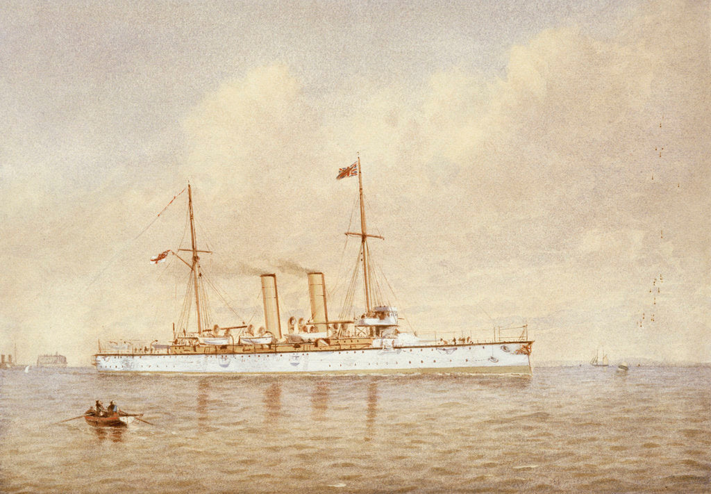 Detail of HMS 'St George' by H.J. Morgan