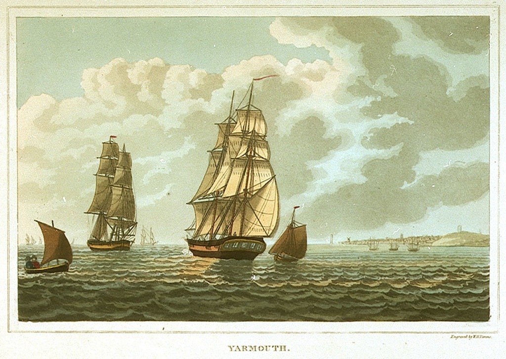 Detail of Yarmouth by W. H. Timms