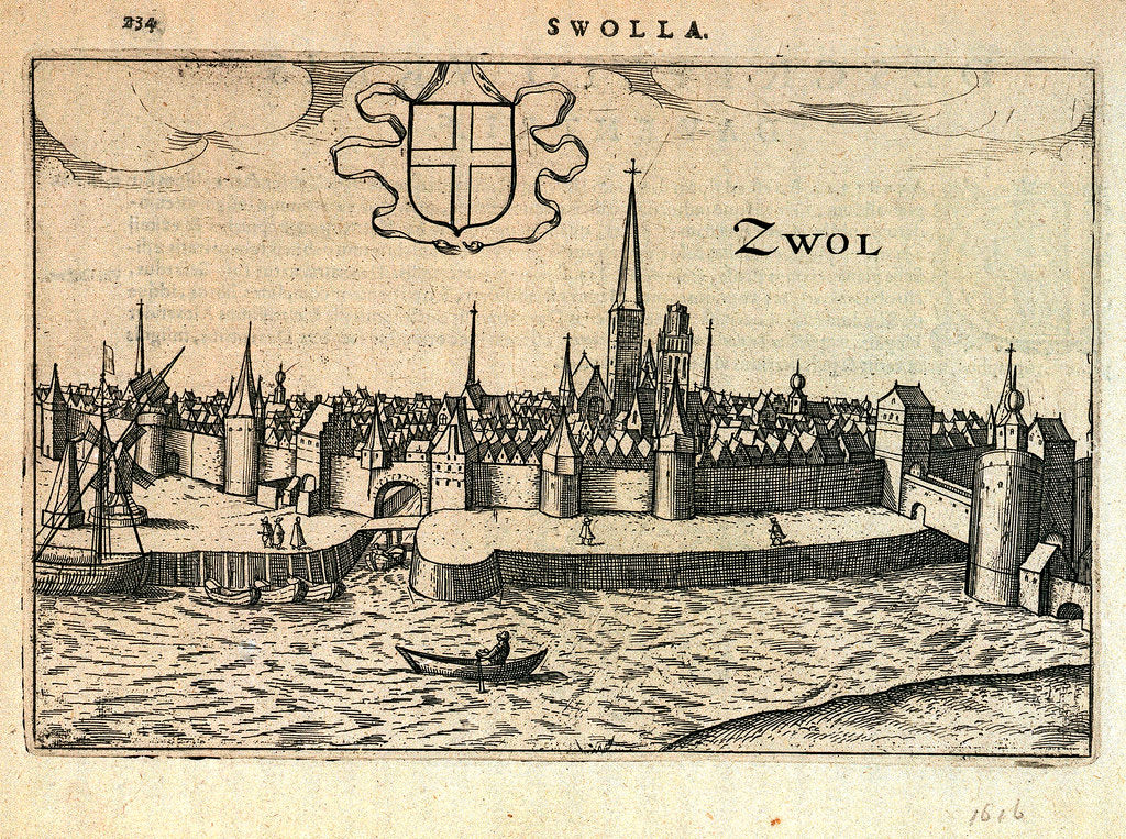 Detail of View of Zwolle, Netherlands by unknown