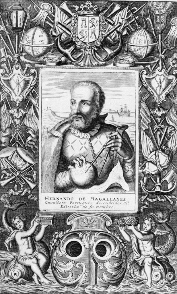 Detail of Ferdinand Magellan (1480-1521) by unknown