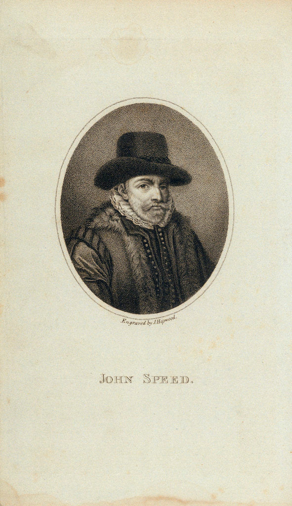 Detail of John Speed by J. Hopwood