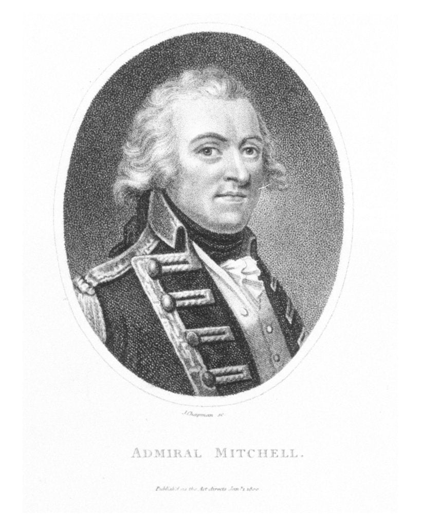 Detail of Admiral Mitchell by John Chapman