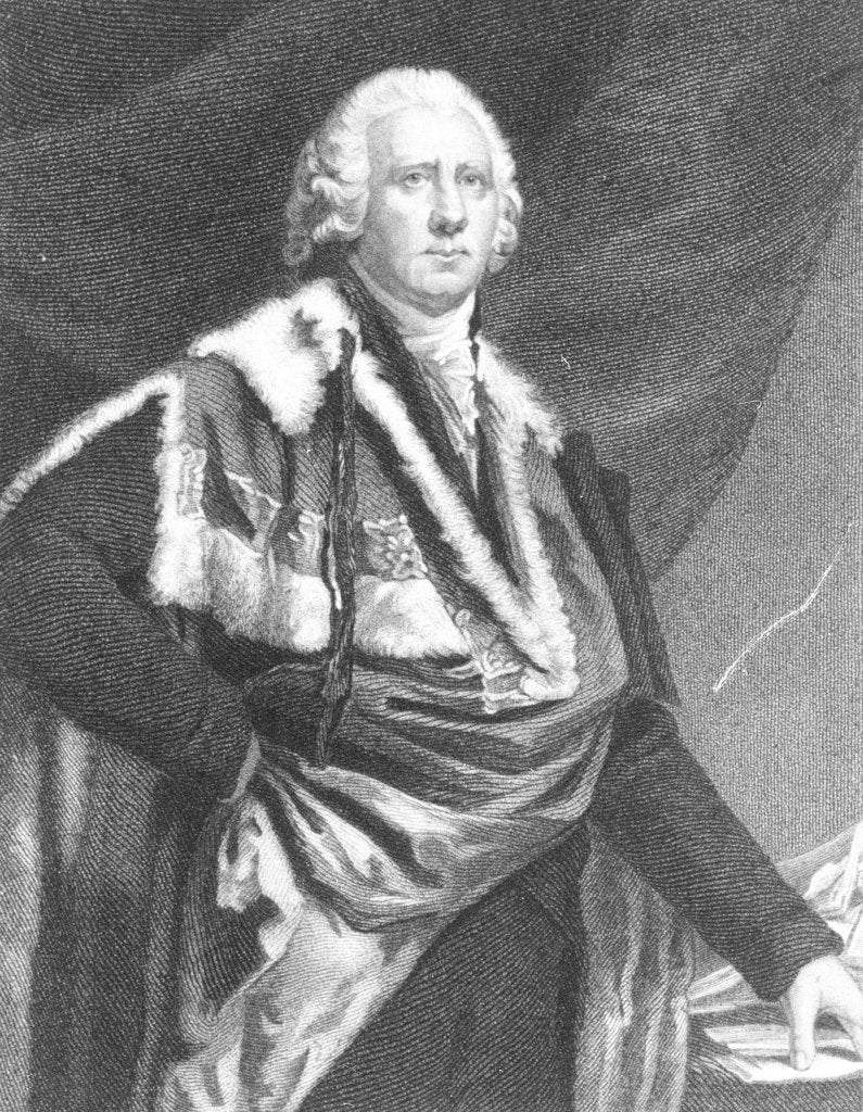 Detail of The Rt Honble Henry Dundas, Viscount Melville by Sir Henry Raeburn