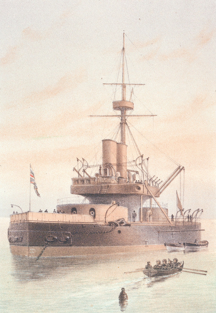 Detail of HMS 'Dreadnought' by Griffin & Co