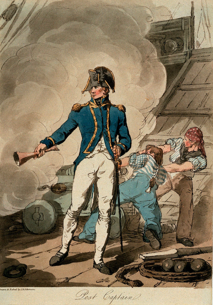 Detail of Post Captain by John Augustus Atkinson