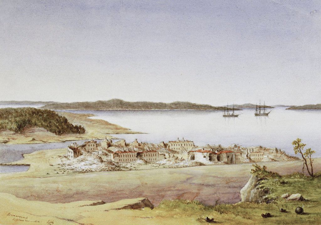Detail of Bomarsund, August 1854 by Col. Durnford
