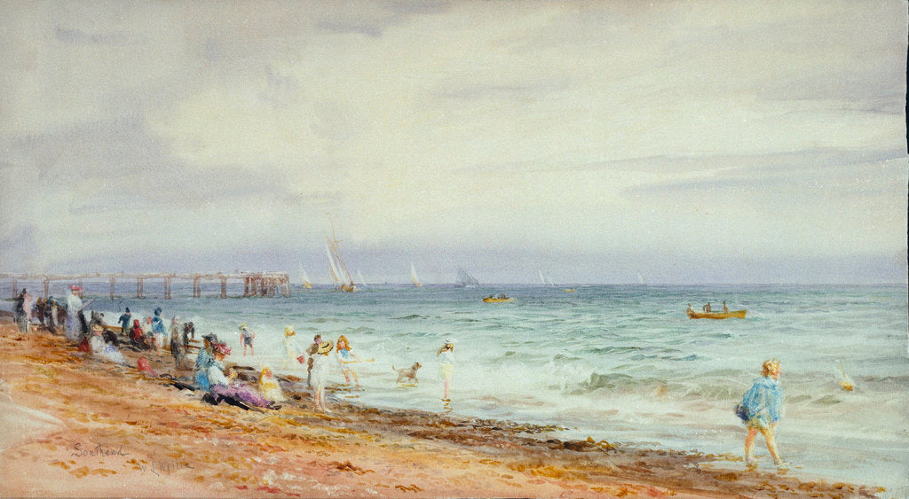 Detail of Southend by William Lionel Wyllie