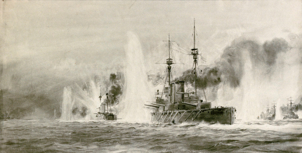 Detail of Jutland by William Lionel Wyllie