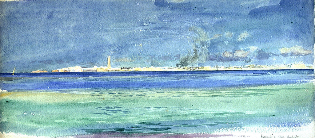 Detail of Alexandria from Marabout by William Lionel Wyllie