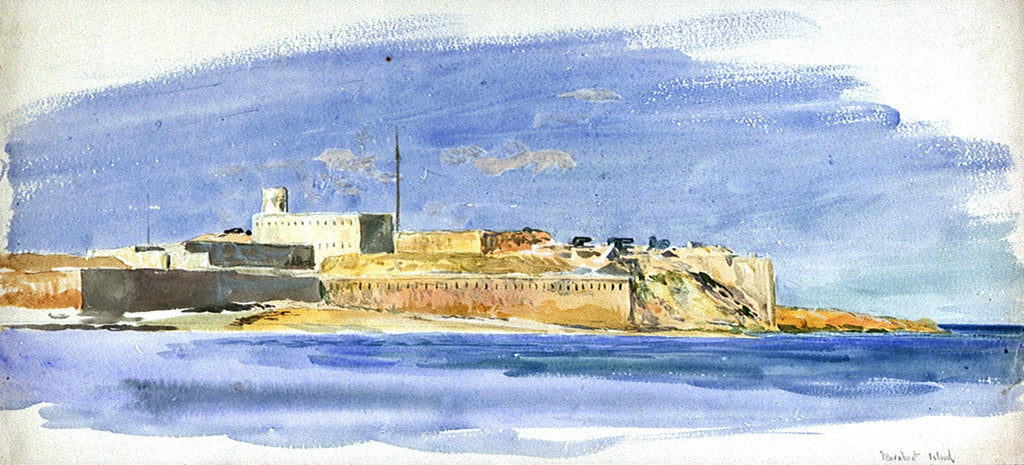 Detail of Marabout Island by William Lionel Wyllie