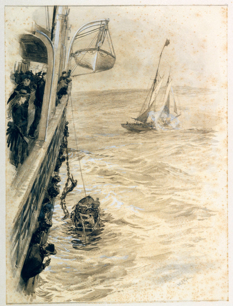 Detail of Sandy Hook by John Everett