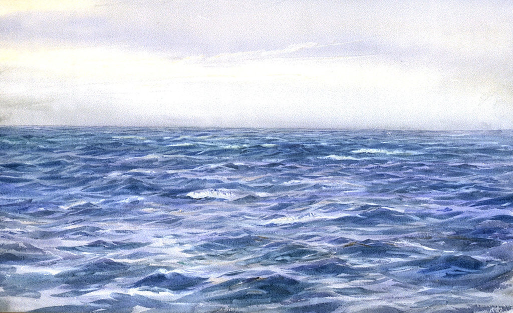 Detail of Blue Sea by William Lionel Wyllie