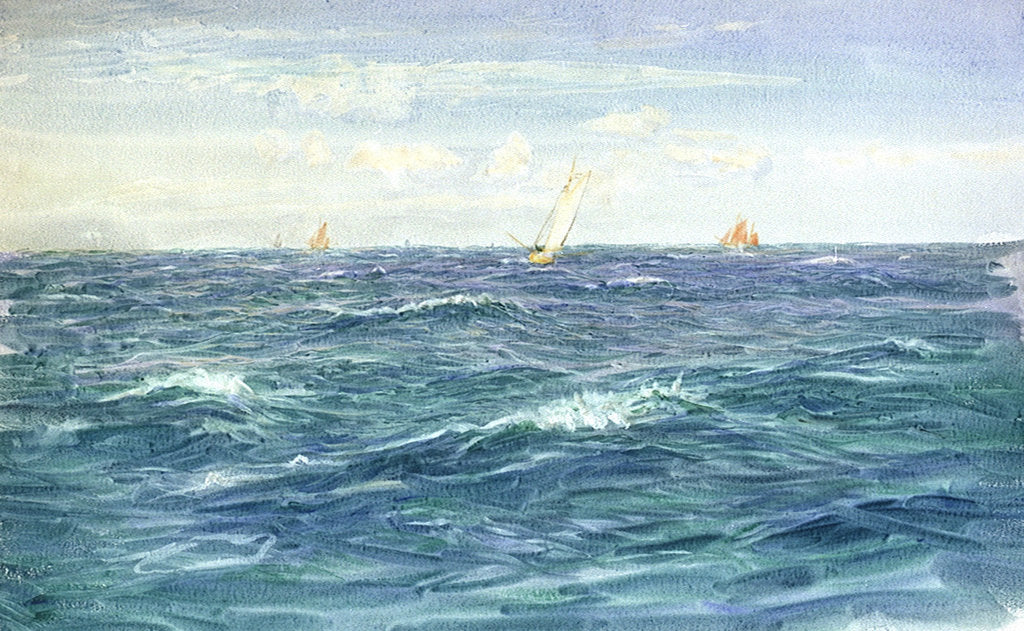 Detail of Green Sea by William Lionel Wyllie