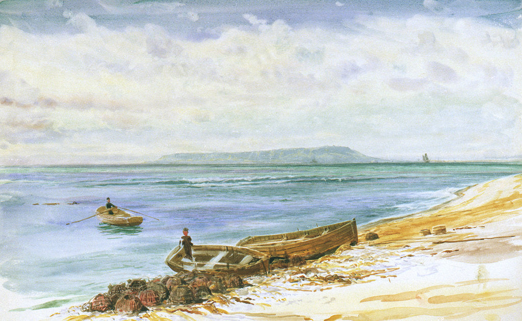 Detail of Portland Bill from the North-East by William Lionel Wyllie