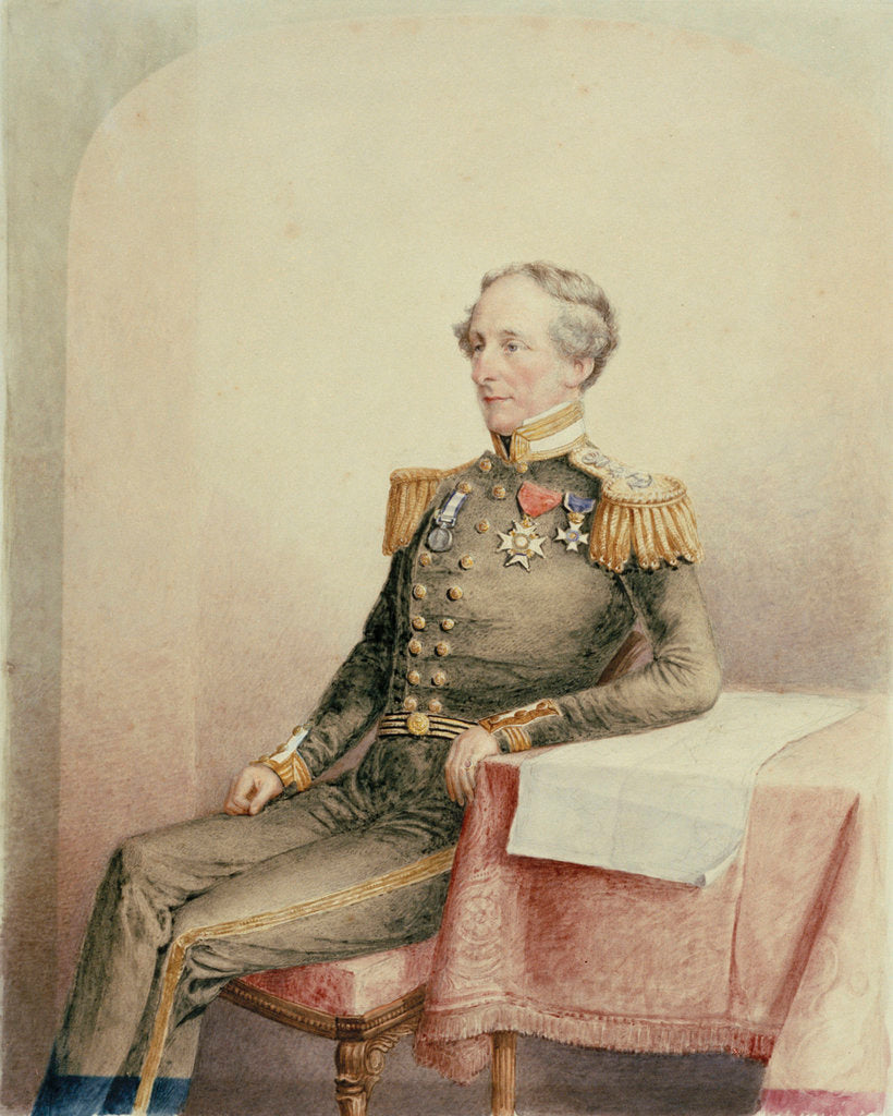 Detail of Admiral Sir Lambert Baynes by unknown