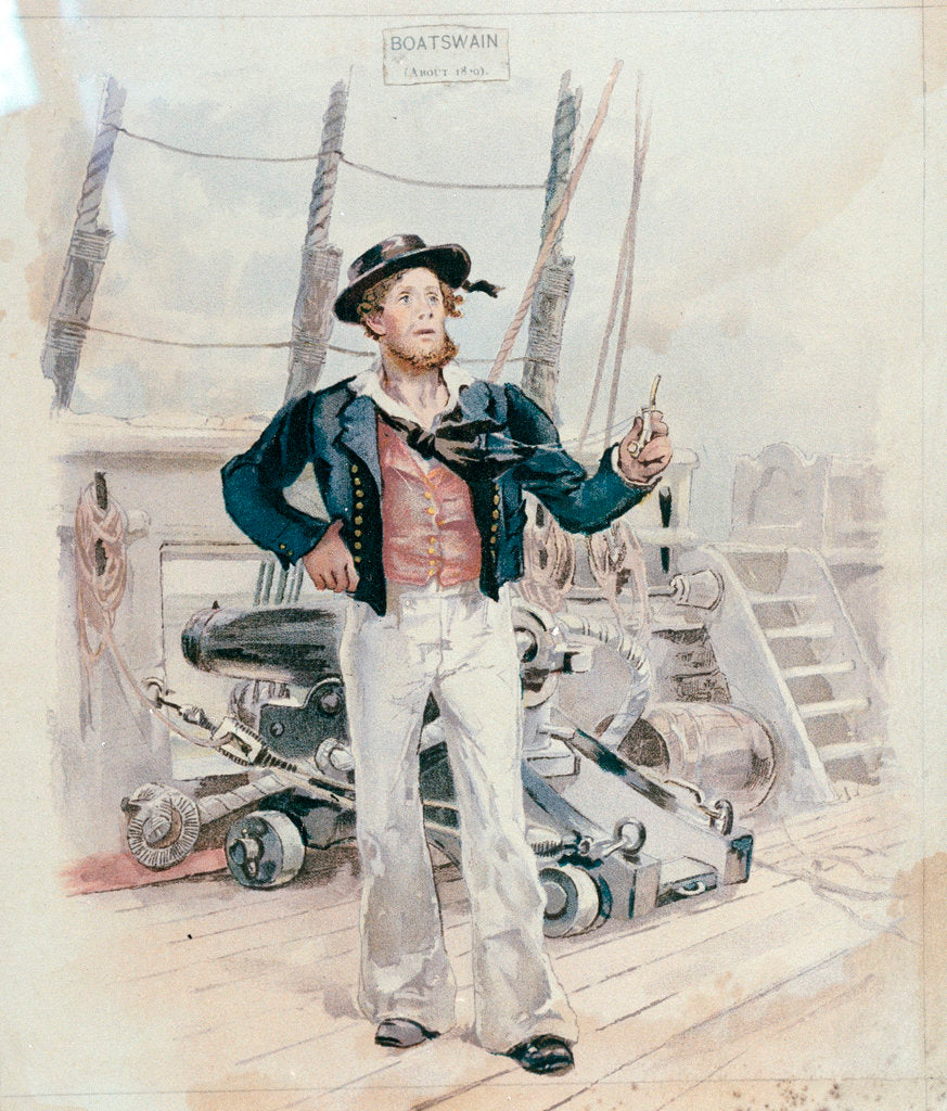 Detail of Boatswain by unknown