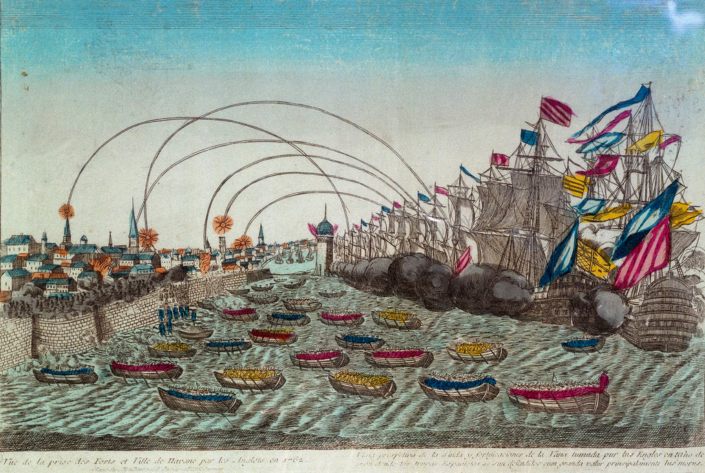 Detail of The Capture of Havana, 7 July - 14 August 1762 by unknown