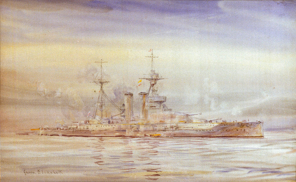 Detail of HMS 'Sydney' by W. H.