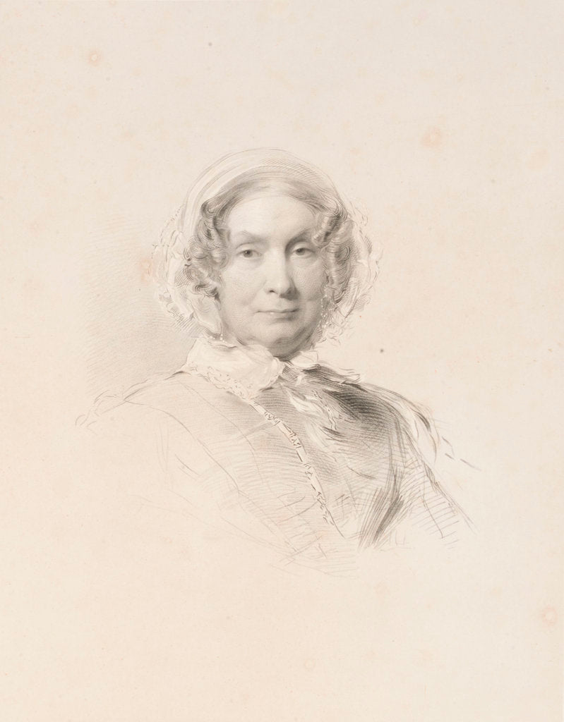 Detail of Charlotte Marryat by George Richmond