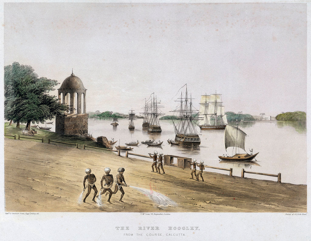 Detail of North River ferry boat (American) by Currier & Ives (publishers)
