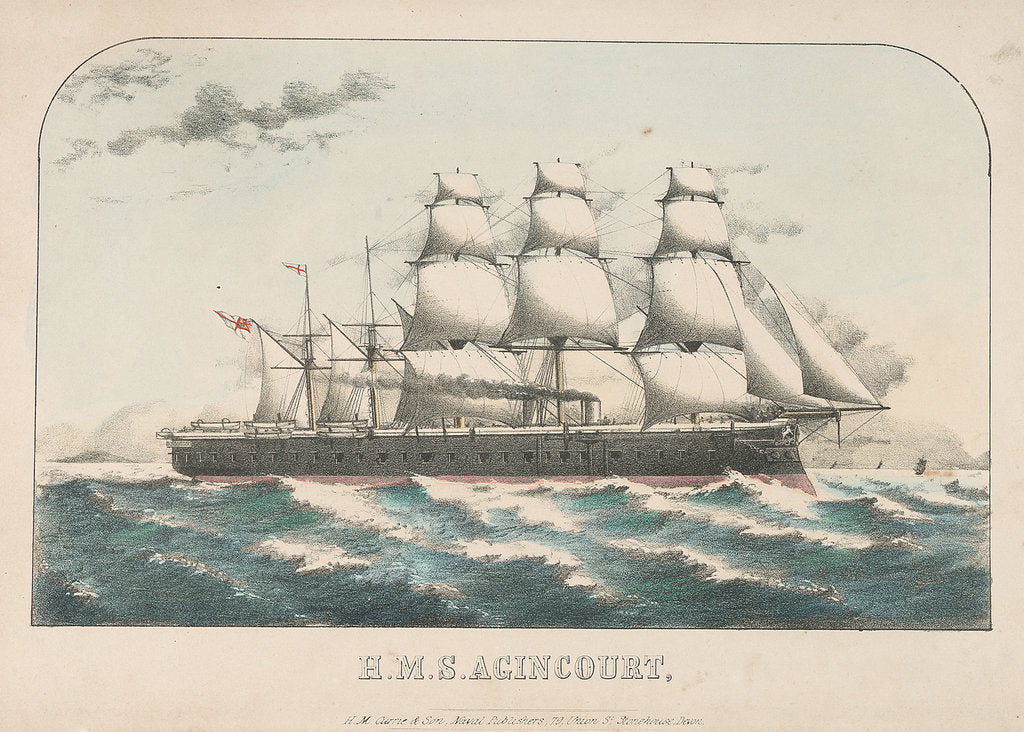 Detail of HMS 'Agincourt' by H.M. Currie & Son