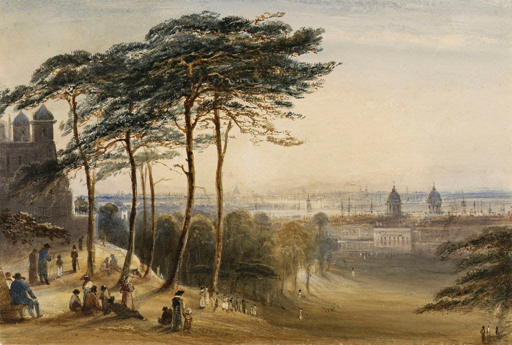 Detail of Greenwich from Observatory Hill by George Bryant Campion