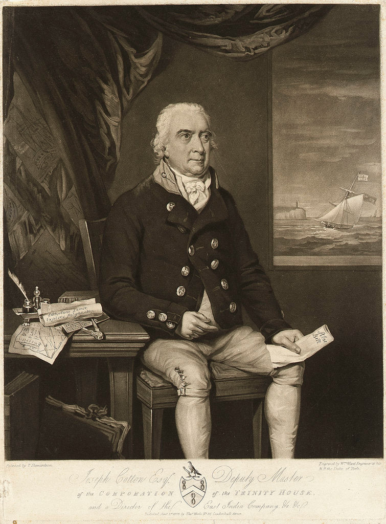 Detail of Joseph Cotton by Thomas Stewardson