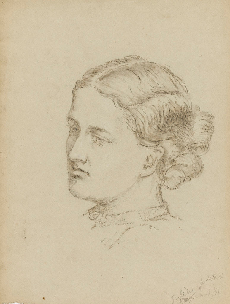 Detail of Julia by Matilda Rose Herschel