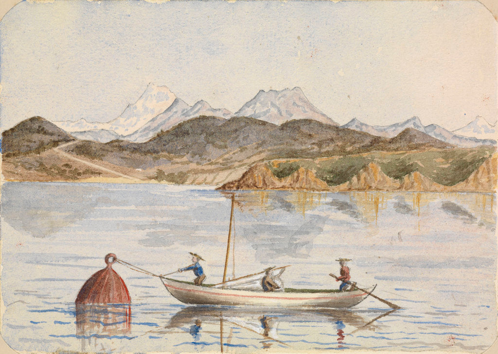 Detail of Watercolour from album by Hamilton Williams by Hamilton Williams