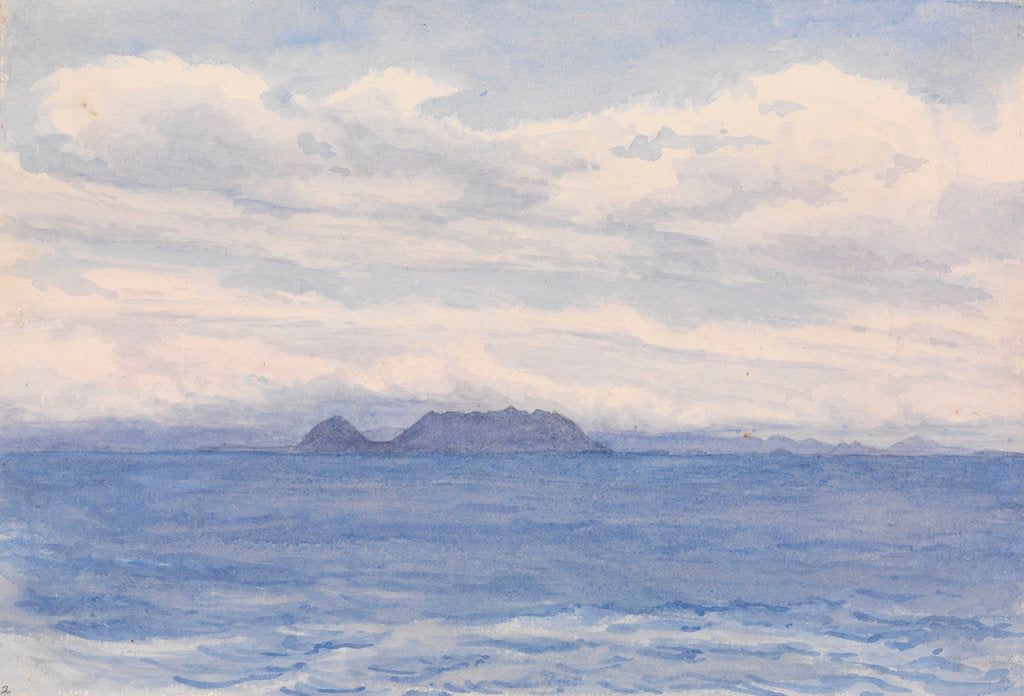 Detail of Cape Frio [Brazil] N by W 1/2 W distant 4 leagues. Lighthouse on highest point by Edward Gennys Fanshawe