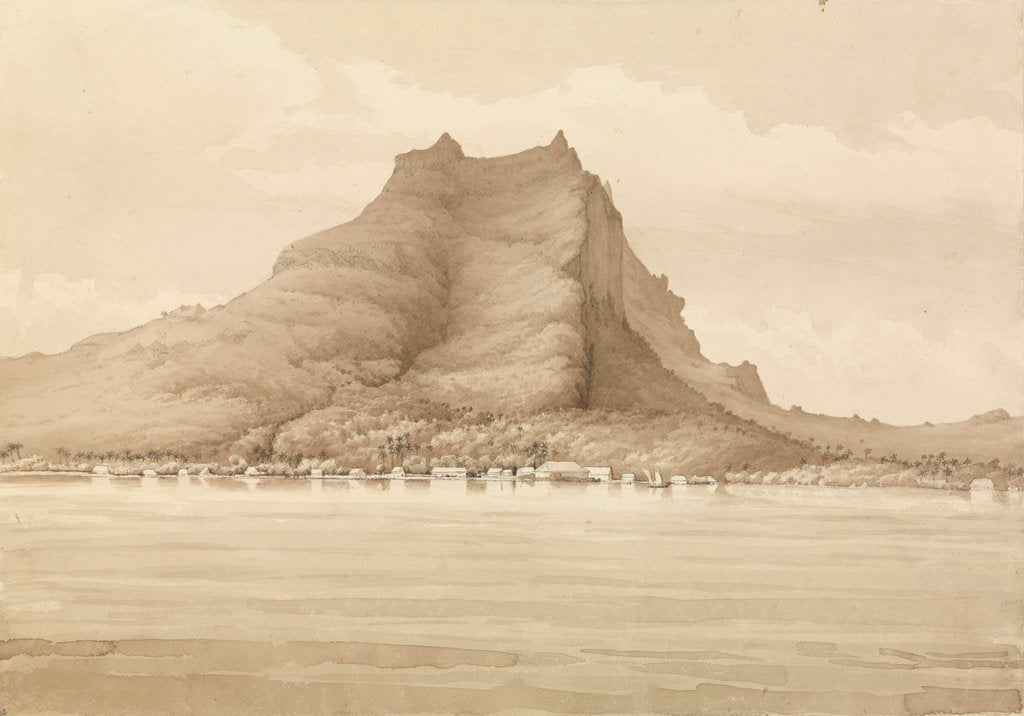 Detail of Bora bora, Septr 4th 1849 [Society Islands] by Edward Gennys Fanshawe