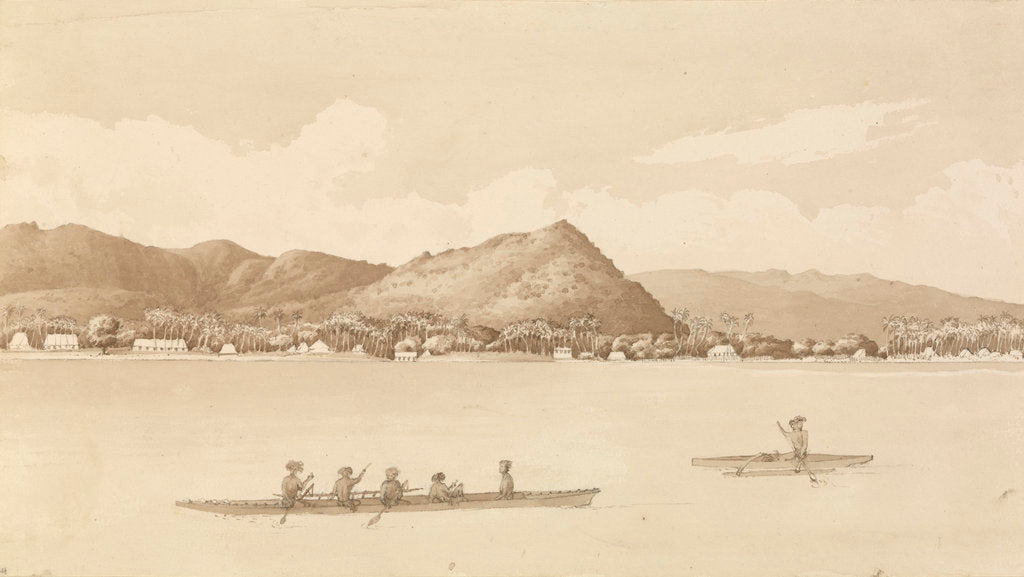 Detail of Apia Bay, Upolu, NavigatorsIslands [Samoa] Septr 18th 1849 by Edward Gennys Fanshawe