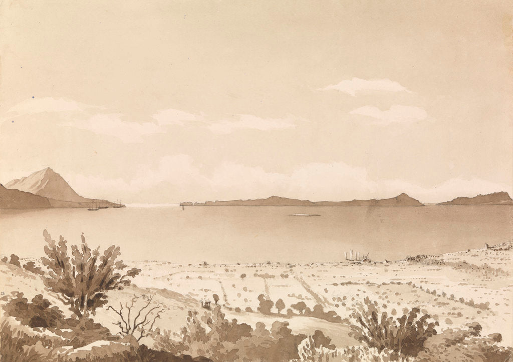 Detail of Navarino [Pylos], Septr 26th 1857 [Greece] by Edward Gennys Fanshawe