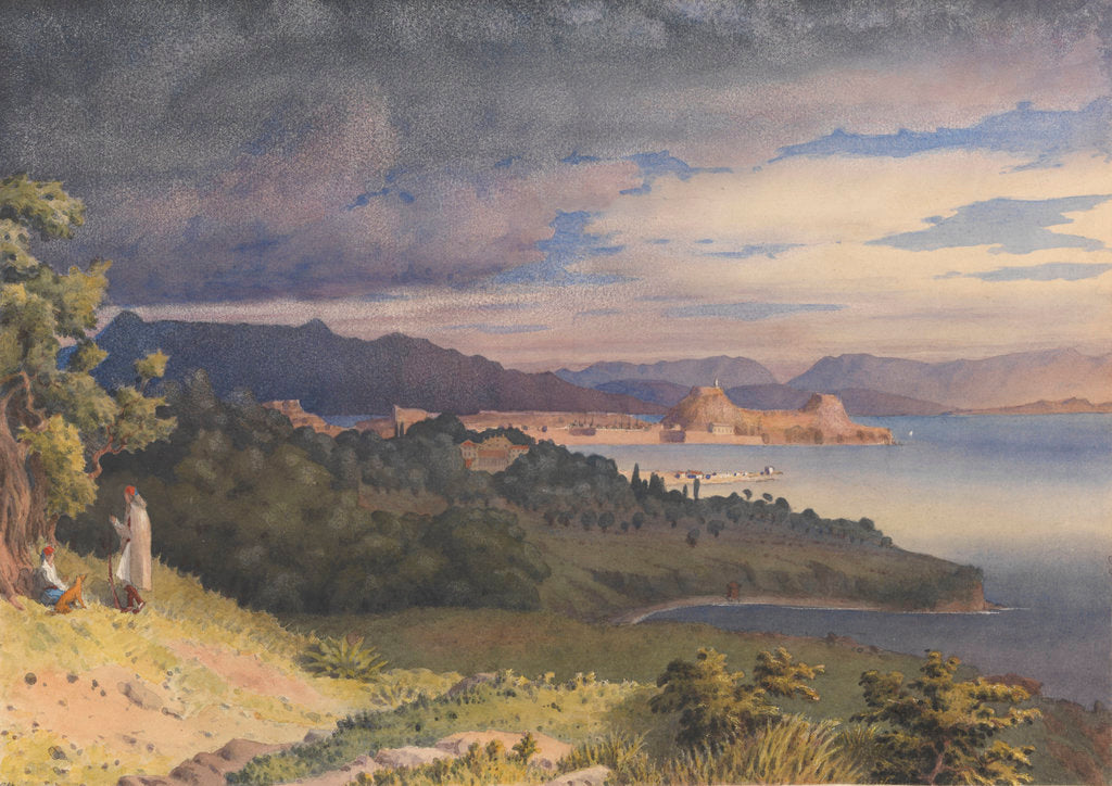 Detail of Corfu, Octr. 12th 1857 [Greece] by Edward Gennys Fanshawe