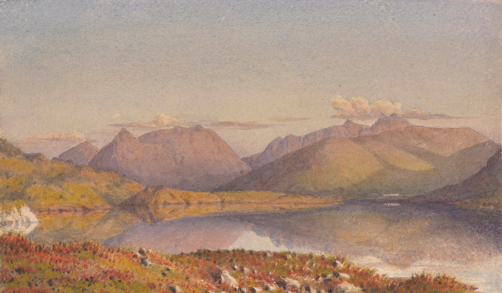 Detail of Glencoe from near Ballyhulish, 1843 [Scotland] by Edward Gennys Fanshawe
