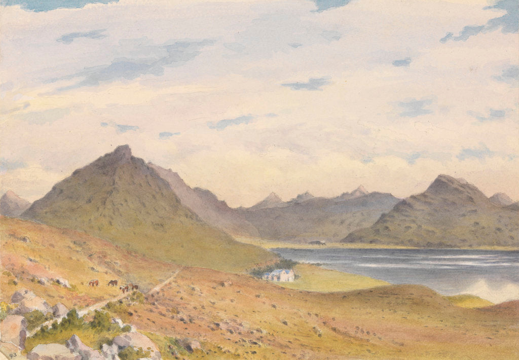 Detail of Loch Torridon, September 1883 [Scotland] by Edward Gennys Fanshawe