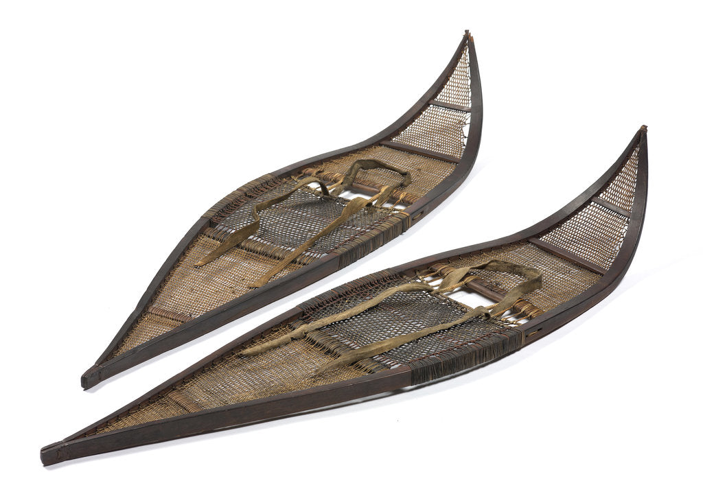 Detail of Pair of Snow Shoes by Unknown