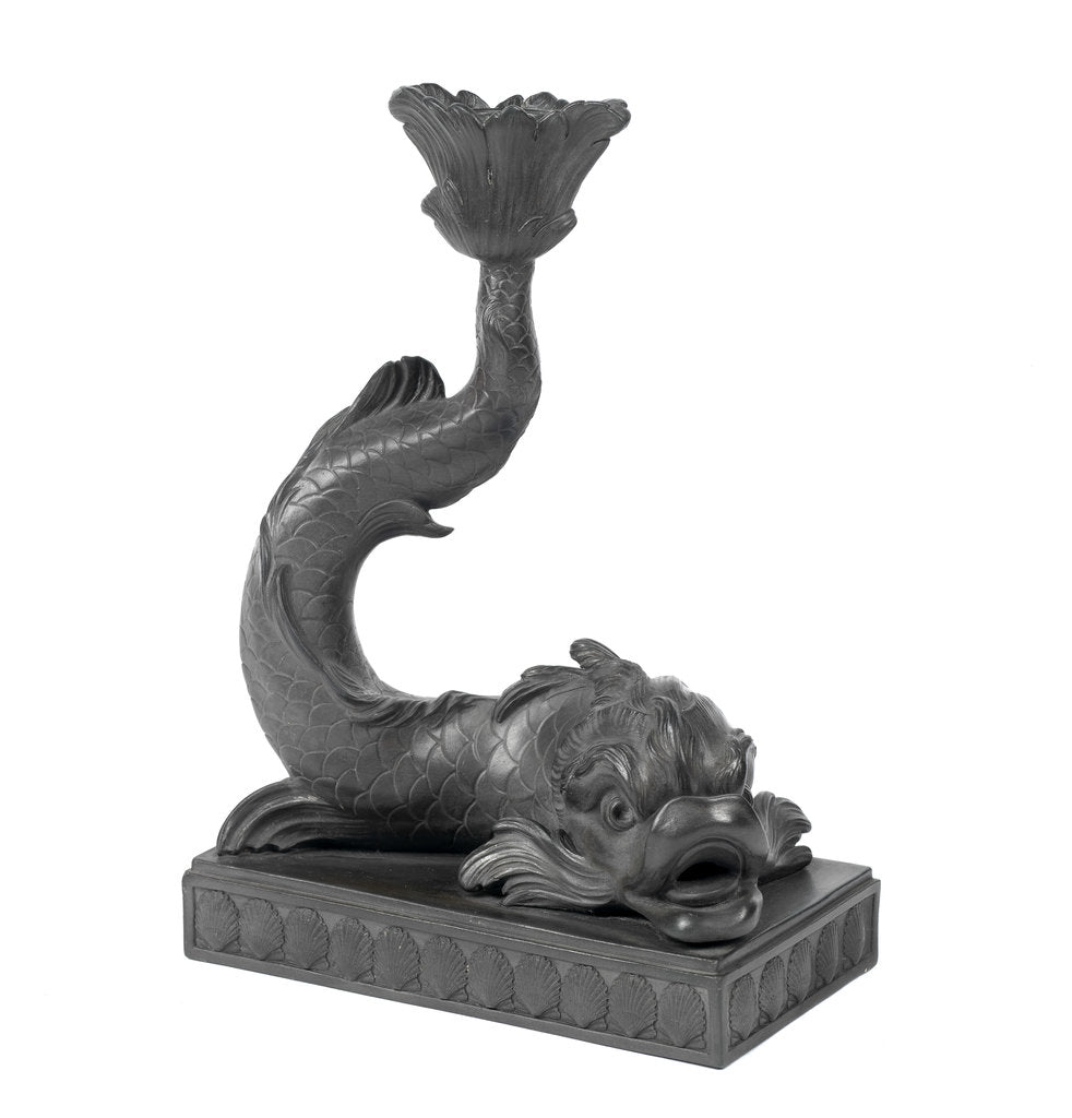 Detail of Decorative Candlestick by Josiah Wedgwood & Sons Ltd