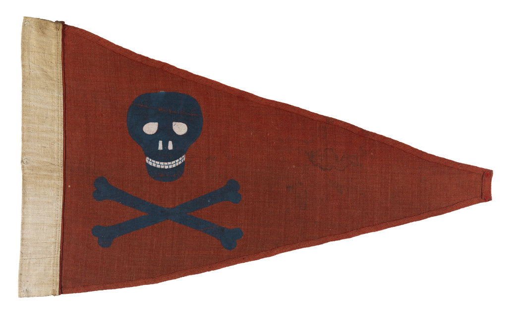 Detail of Burgee of Pirate Yacht Club, Bridlington by unknown