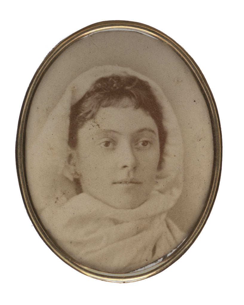 Detail of Mary Augusta Phipps Hornby by Unknown