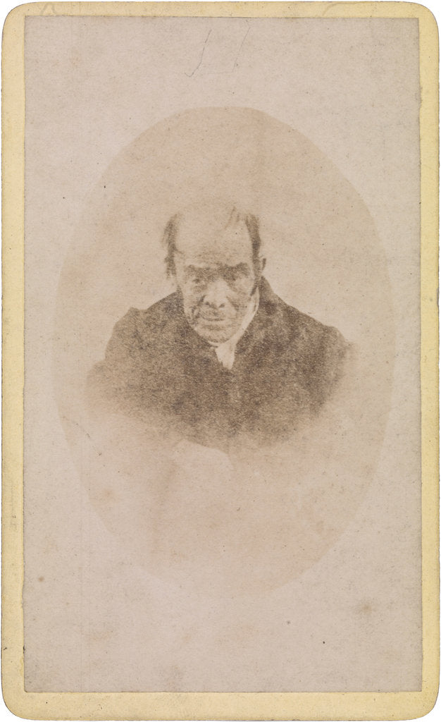Detail of Greenwich Pensioner John Rome [Roome], Seaman. Fox Talbot Collection by Alexander Fisher