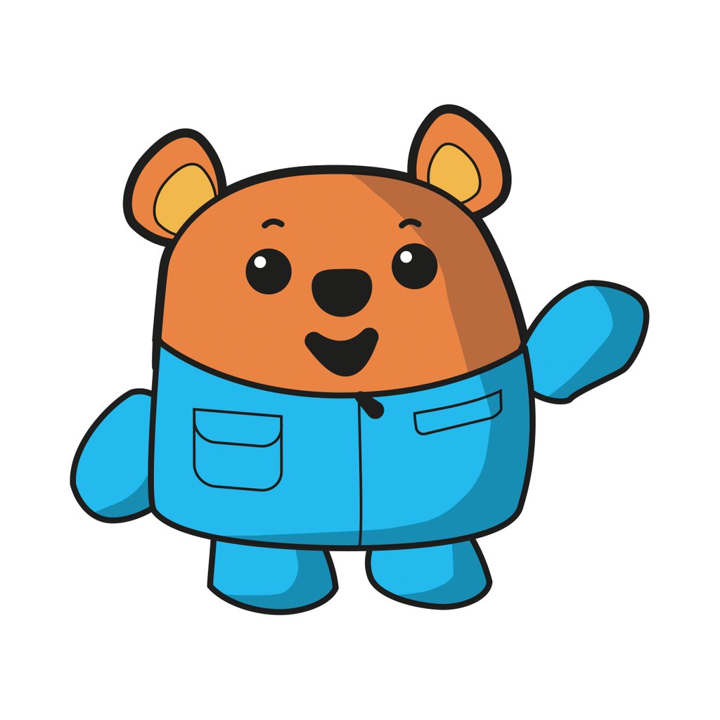 Detail of Space Ted in blue uniform by Anonymous